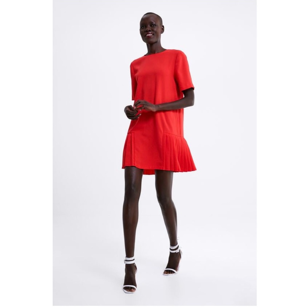 Zara Pleated Dress, Size XS.